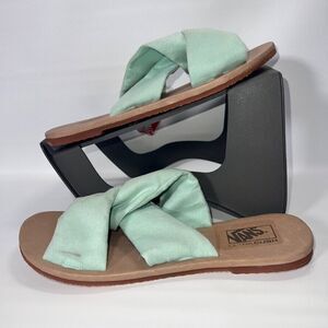 Vans Ayla Slide Suede "Bay Blue" Women's 7